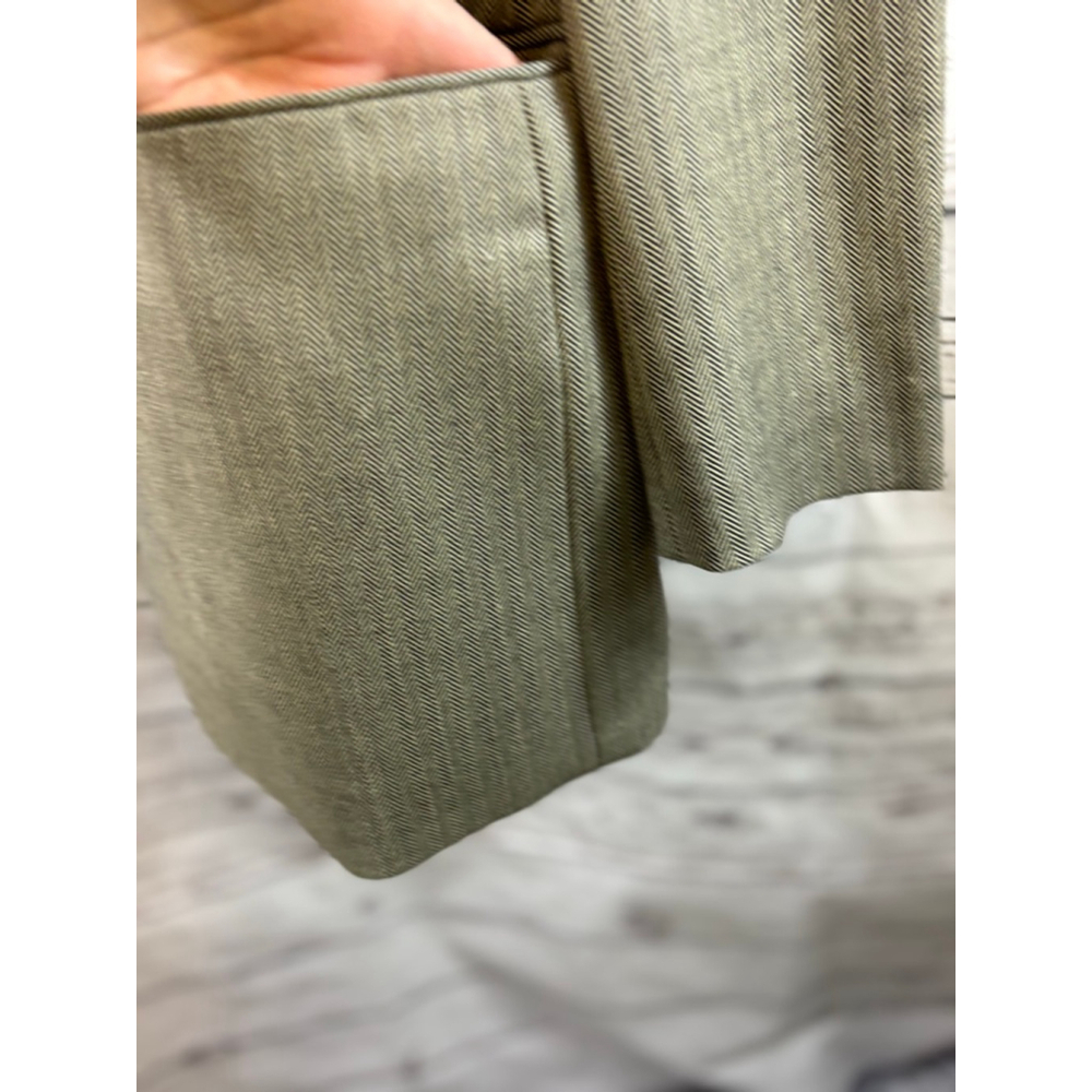 Men's Ralph Lauren Gray Herringbone Wool Sport Coat Blazer 44R - Picture 6 of 12